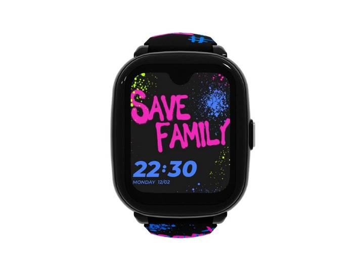 SaveFamily Iconic Plus 2 Kinderuhr mit GPS & Anruffunktion Smartwatch, 4G