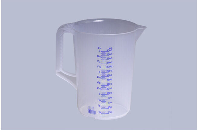 Pichet doseur Hünersdorff 3000 ml polypropylène transparent (938000)