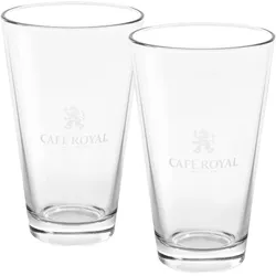 Café Royal Latte Macchiato Glas 33cl 2er Set