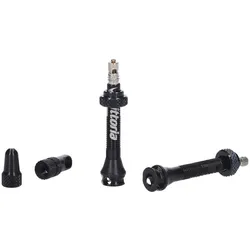VITTORIA Tubeless Ventil Multiway Universal Kit | 40 mm schwarz