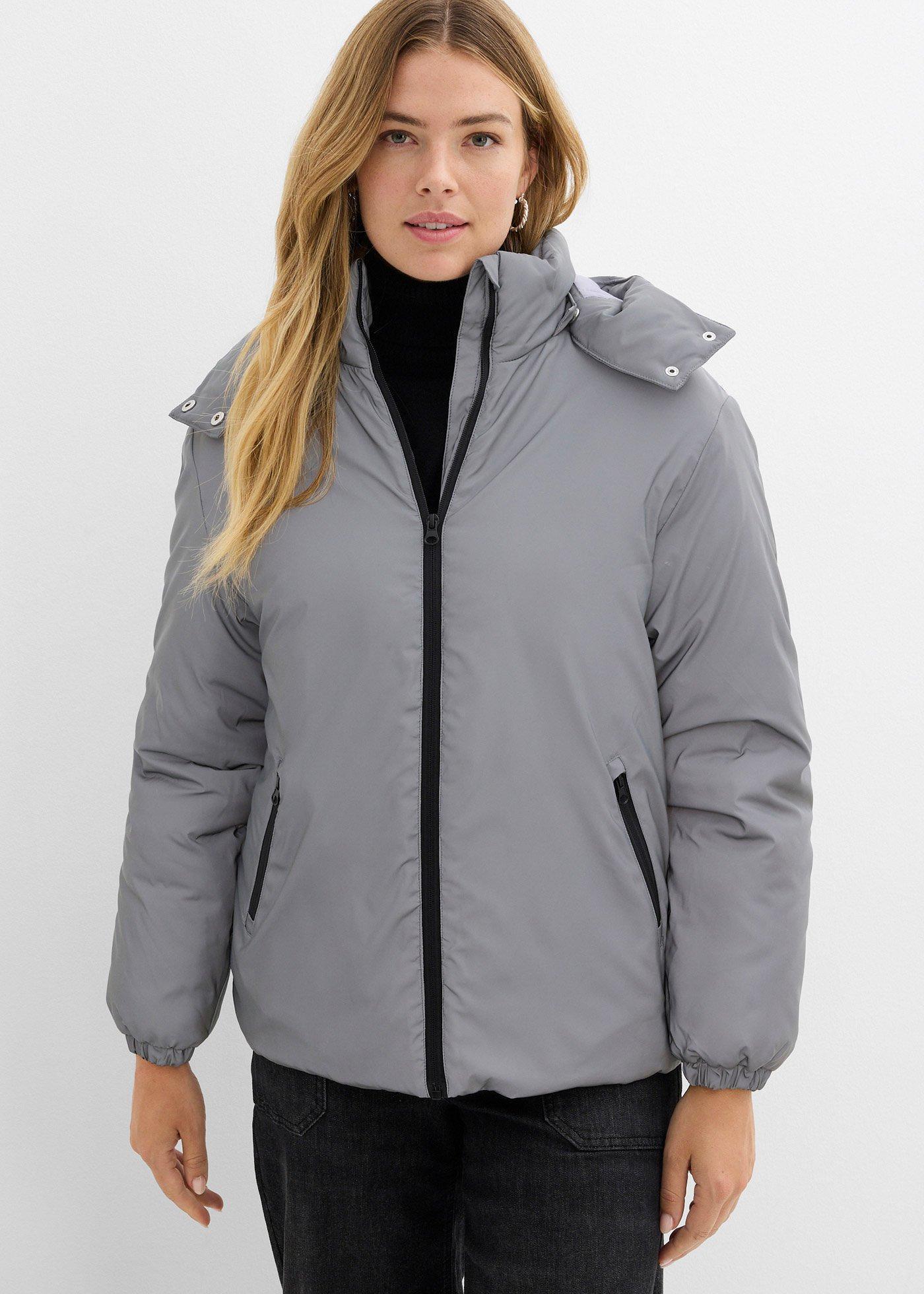 bonprix Reflektierende Funktions-Jacke, silber, Gr.44, Reflektierende Funktions-Jacke