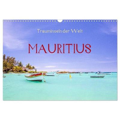 Trauminseln der Welt - Mauritius (Wandkalender 2027 DIN A3 quer), CALVENDO Monatskalender