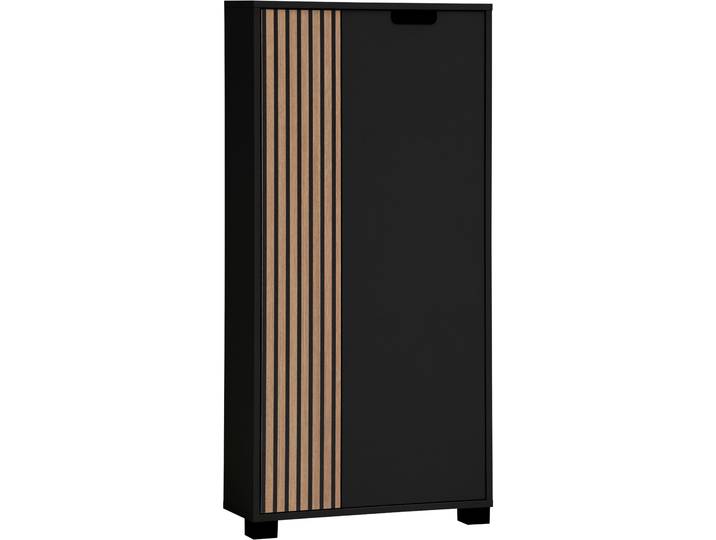 Unterschrank SCHILDMEYER Ryker, Unterschrank, Made in Germany, B: 59 cm , schwarz, B:59,8cm H:124cm T:19,55cm, FSC-zertifizierter Holzwerkstoff, Schränke, Unterschrank, Solide Verarbeitung - Dieses Produkt ist in Deutschland gefertigt