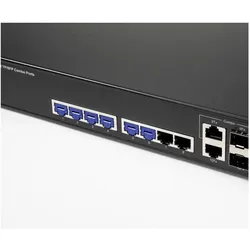 Renkforce RF LAN RJ45 Port Schloss 12er Set, Notebook Security, Blau