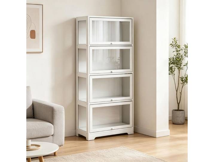 Vitrine de rangement - Étagère élégante vitrine meuble de rangement stylé (uniquement avec étagère)