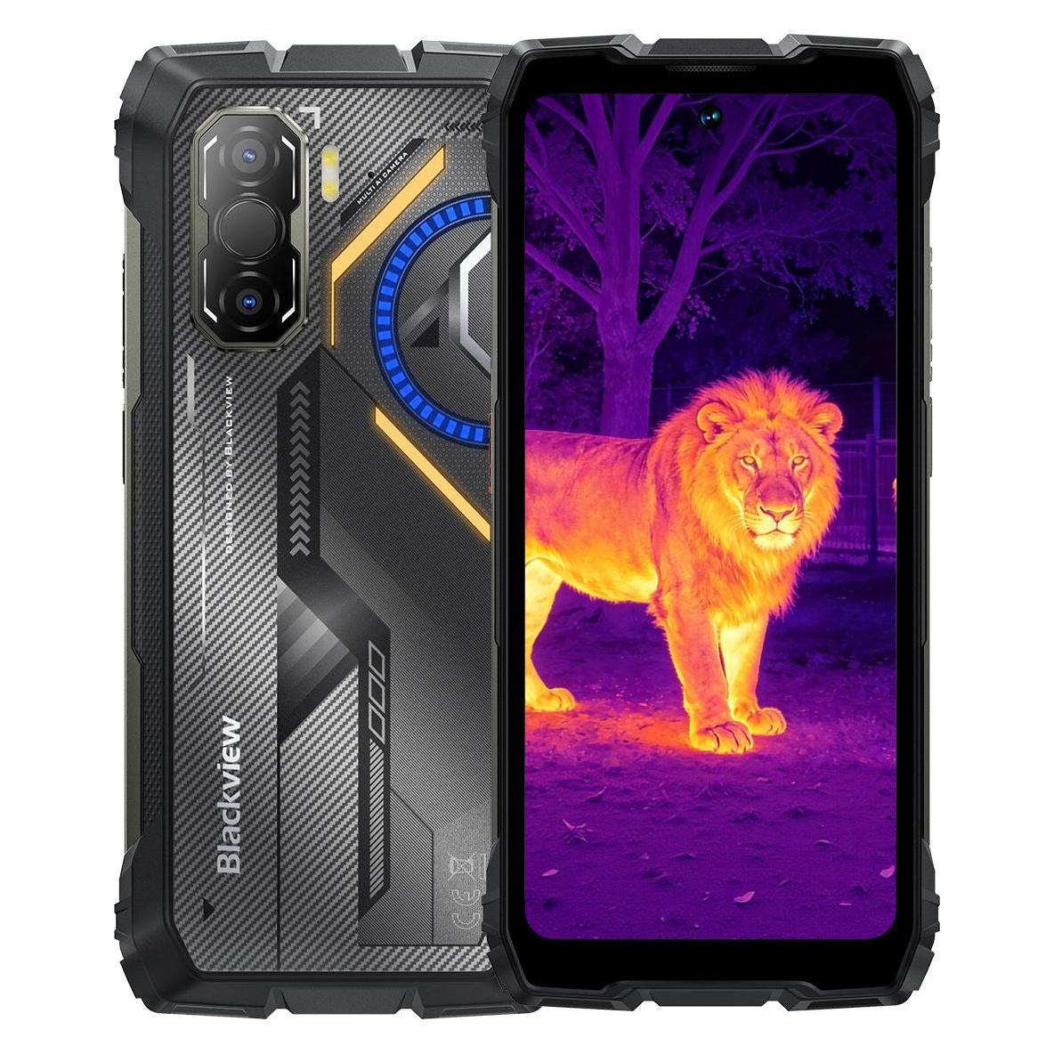 Blackview MOBILE PHONE ROCK 3/8/256GB BLACK (256 GB, Black, 6.78", Hybrid Dual SIM, 4G) (ROCK3 8/256 BLACK)