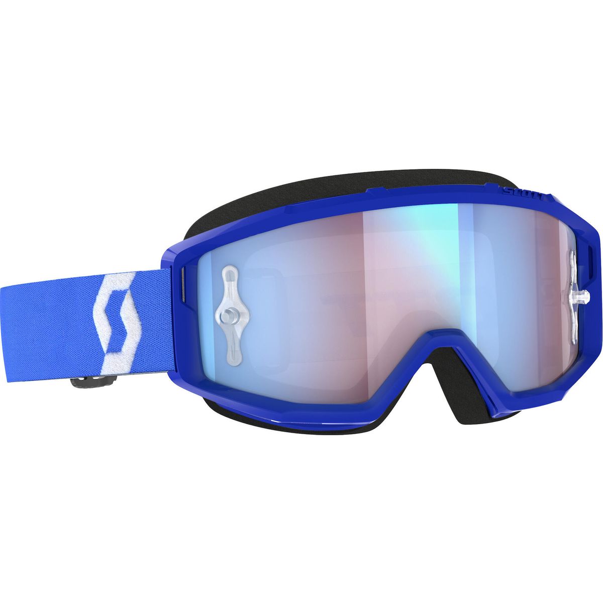 Scott Goggle Primal blue/white/blue chrome works (1006) 2785971006349