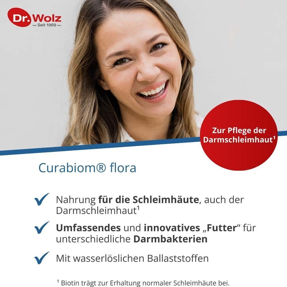 Dr. Wolz Curabiom flora Pulver Portionsbtl. 2x 2x14x16,2 g