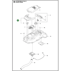 Original Husqvarna Stopptaste für Automower 305 (ab 2020) 310 Mark II und 315 Mark II
