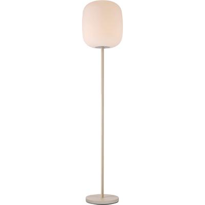 LED Außen-Stehlampe "LUMARA", beige (macchiato), H:168cm Ø:35cm, SCHÖNER WOHNEN-KOLLEKTION, Leuchten, Kabellose Akku-Lampe, dimmbar, IP54, Macchiato – für innen & außen
