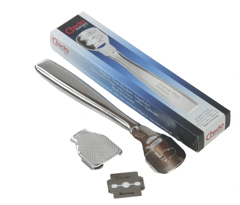 Credo Solingen Credo Hornhauthobel Profi Längshobel, 14,5 cm sterilisierbar 001240/002240