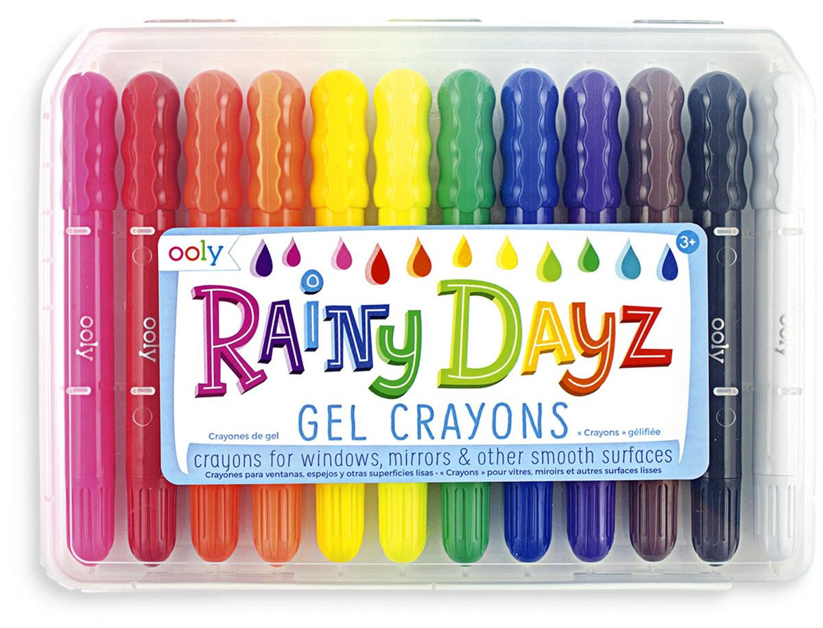 RAINY DAYZ Gelkrijtjes - 12 stuks