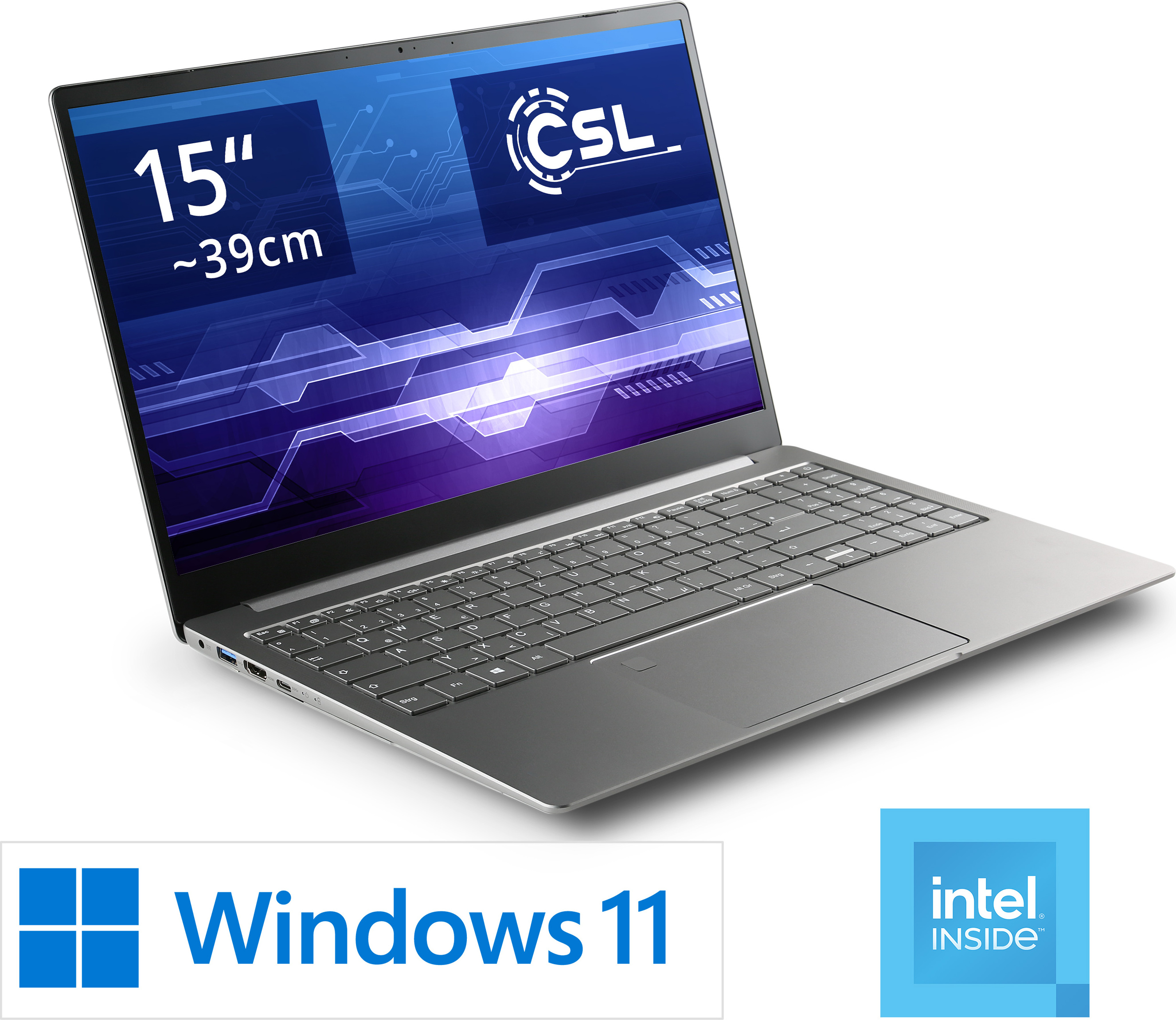 Notebook CSL R'Evolve C15 v3 / 32GB / 500GB / Windows 11 Home