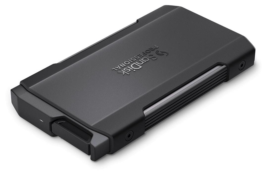 SanDisk Pro-Blade Transport, SSD-Gehäuse, 20 Gbit/s, USB Anschluss, Schwarz