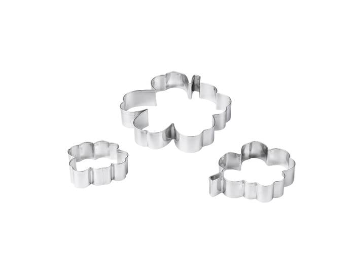 Marimekko Unikko emporte-pièce Acier inoxydable, 3 pièces