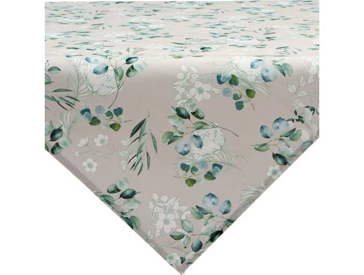 REDBEST Mitteldecke Baumwolle Salbei Größe 85x85 cm
