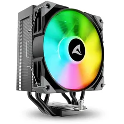 Sharkoon A40 RGB Prozessor Luftkühlung 12 cm Schwarz 1 Stück(e)