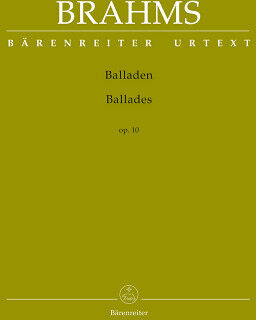 Bärenreiter Brahms Balladen op.10