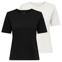ONLHAPPY O-NECK TEE Damen T-Shirt