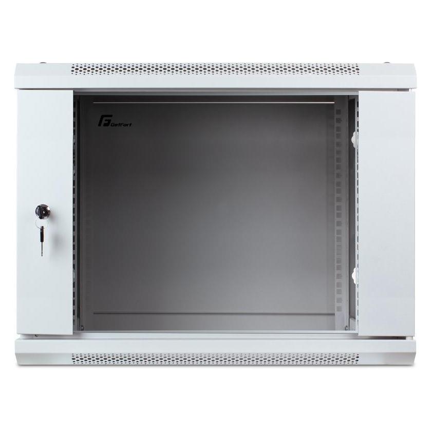 Getfort SZAFA RACK ECO v2 19 Zoll 9U 600×450, graue Aufhängung (9 HE, 19 Zoll Rack) (GETFORT)