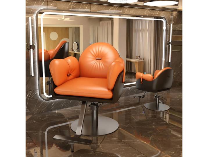 Chaises longues de coiffeur Bar cosmétique Relax chaises de barbier maquillage d'affaires meubles de coiffeur chaises de barbier simples et confortables