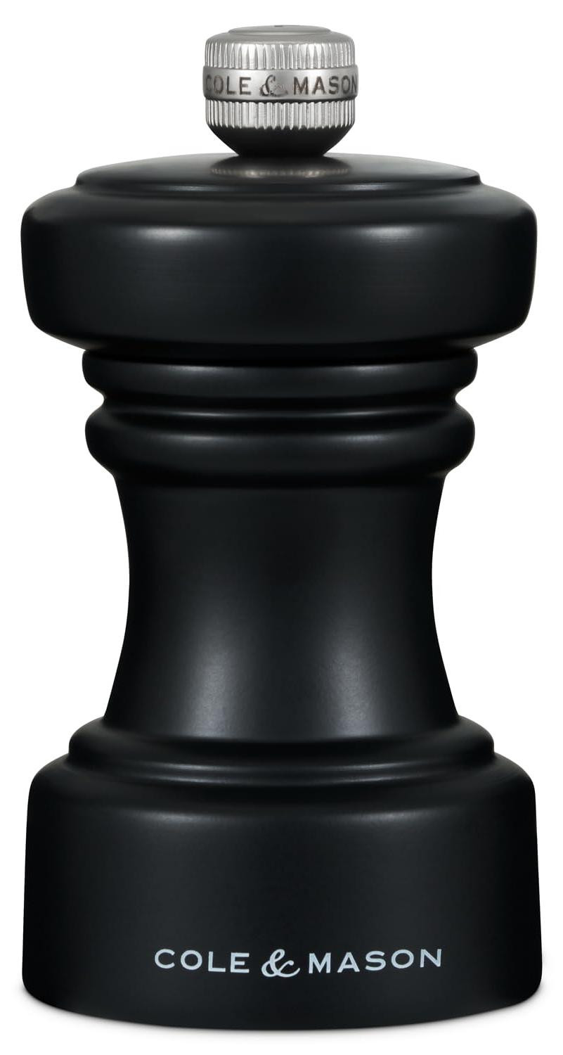 Dripio Zoutmolen van beukenhout met keramisch maalwerk, 104 mm