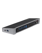 StarTech.com Triple-Video Laptop Dockingstation USB 3.0 Docking Station GigE (USB3DOCKH2DP)