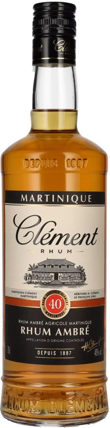 Clément Rhum Agricole Ambré 40% Vol. 0,7l