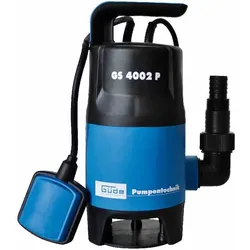 Gude GÜDE   GS 4002 P Schmutzwassertauchpumpe  400W
