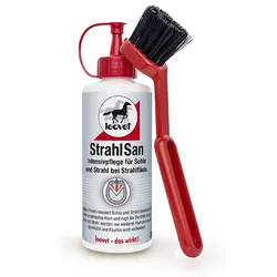 leovet StrahlSan mit Pinsel 200ml bei Strahlfäule