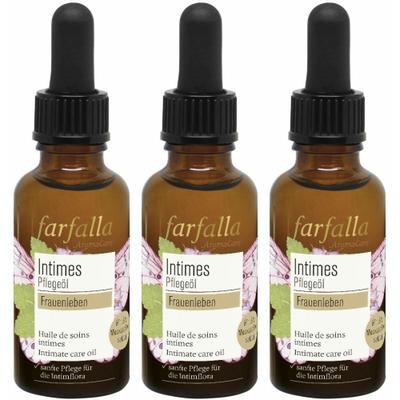 Farfalla Intim Pflegeöl Frauen Muskateller 30 ml x3 3x30 Öl