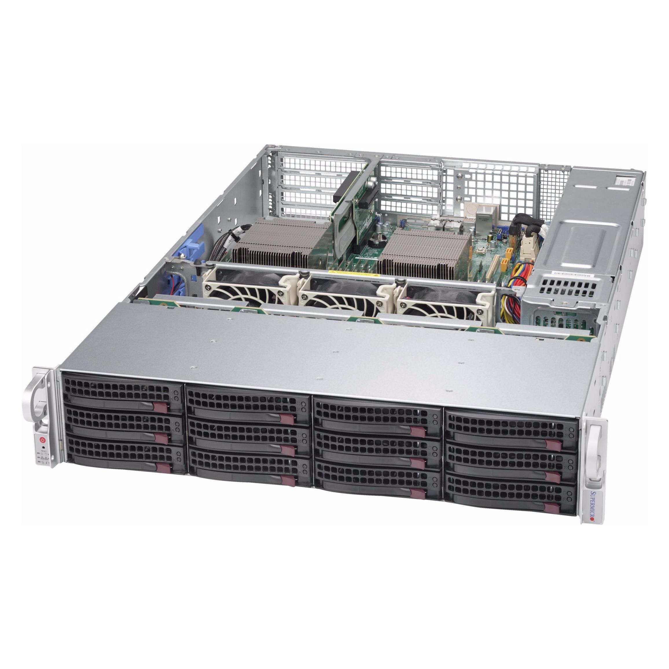 Supermicro SC826 BAC4-R1K23WB - Rack-Montage (CSE-826BAC4-R1K23WB)