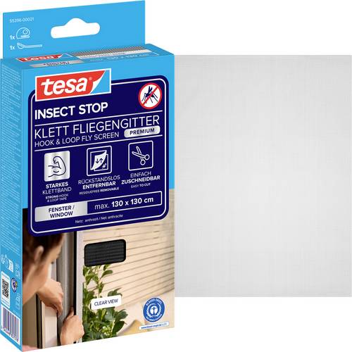 TESA COMFORT 55396-00021-00 Fliegengitter (B x H) 1300mm x 1300mm Anthrazit 1St.