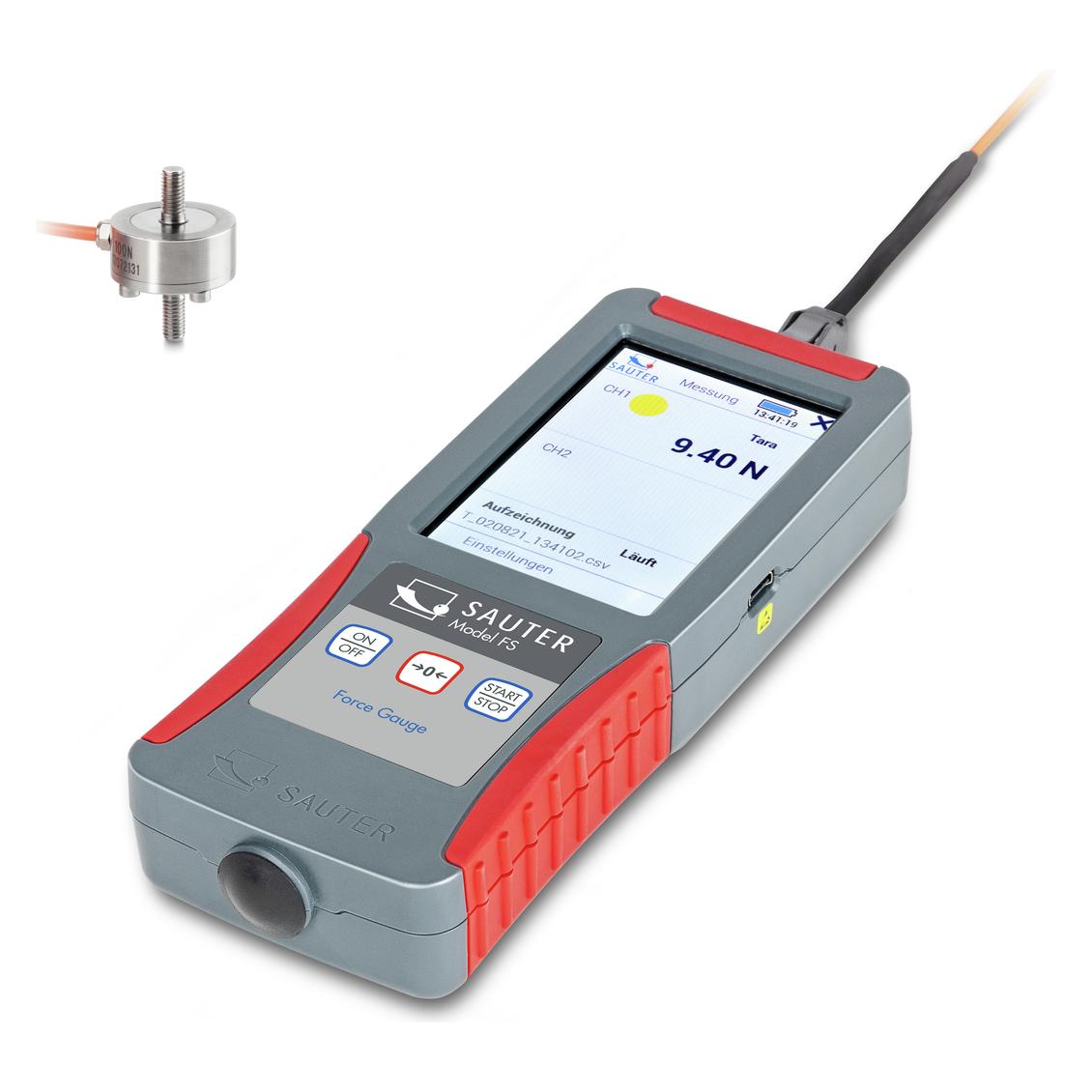 Kern Digitales Kraftmessgerät (externe Messzelle)Max 1 kN d=0,2 N (Kraftmessgerät) (FS 2-1KOY2)
