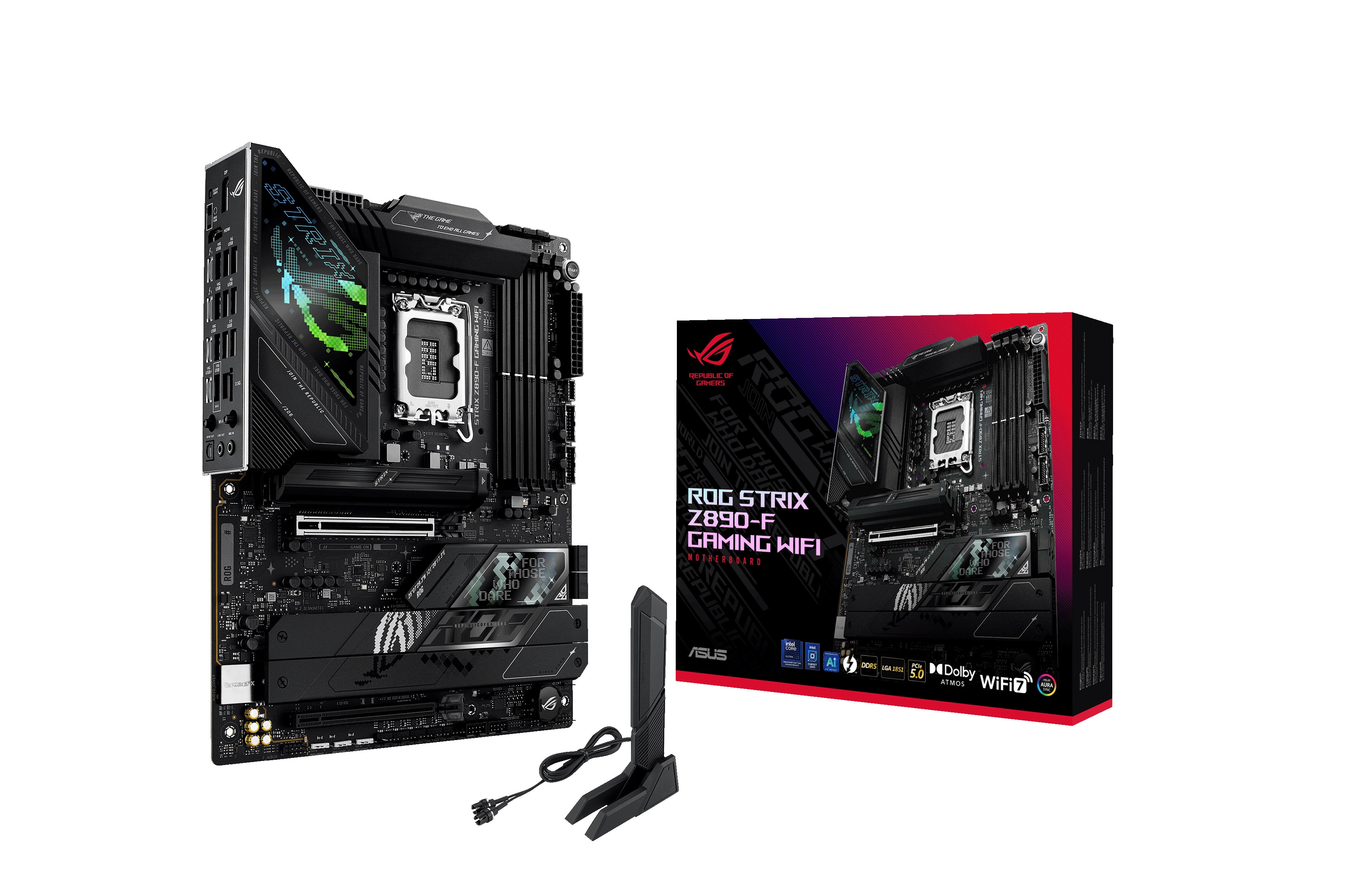 ASUS ROG STRIX Z890-F GAMING WIFI ATX Mainboard - Sockel 1851