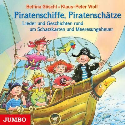 Piratenschiffe, Piratenschätze - Klaus-Peter Wolf,Bettina Göschl, Audio, 4064066809218