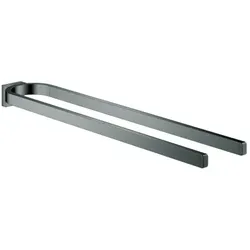 Grohe Selection Handtuchhalter 41059A00 40 cm, 2-armig, nicht schwenkbar, hard graphite