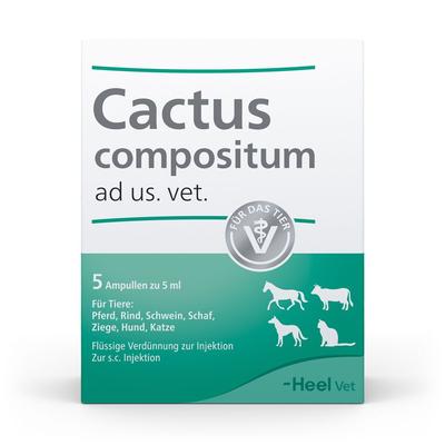 Cactus Compositum ad us.vet.Ampullen 5 St Ampullen