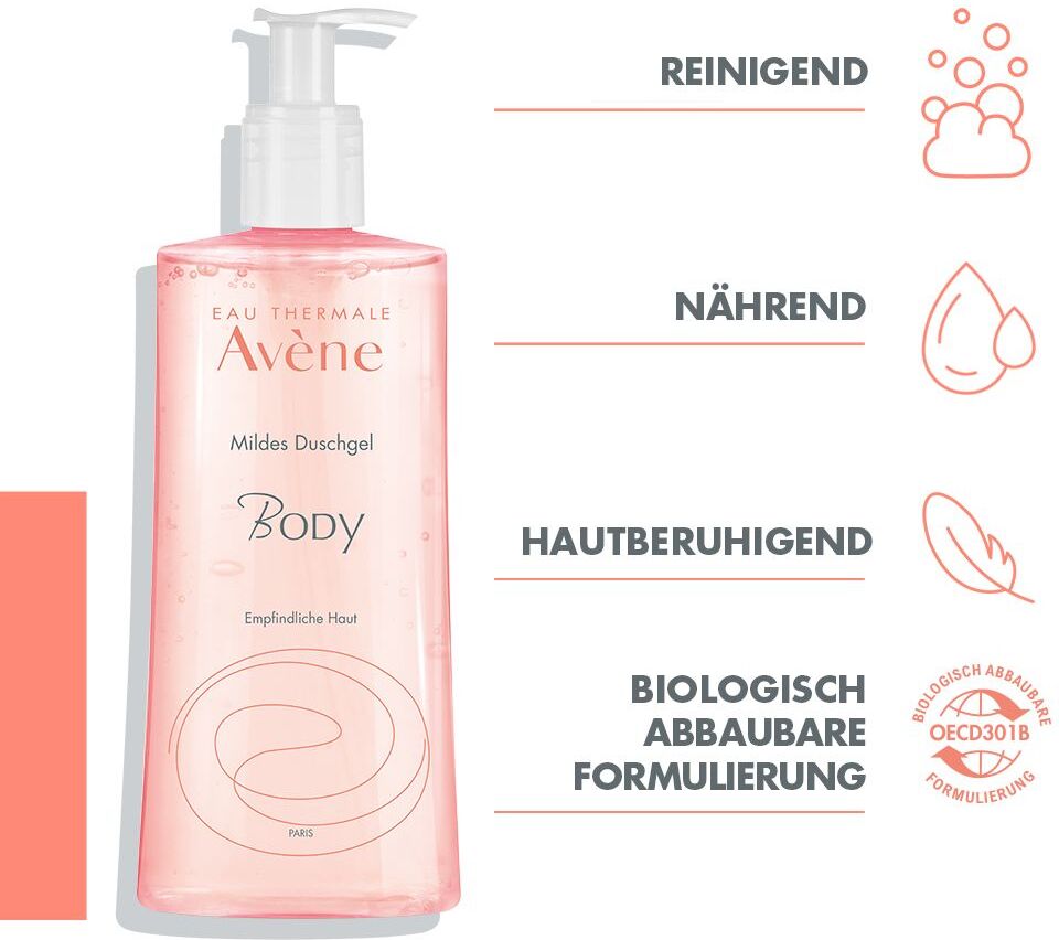 Avene Body mildes Duschgel 500 ml
