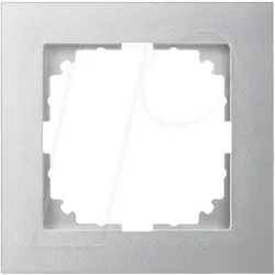 EL MPU 4010-3660 - M-PURE, Rahmen, 1-fach, aluminium, edelmatt