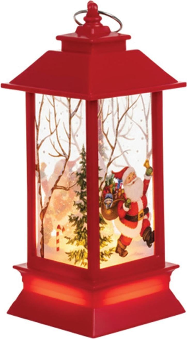Ruhhy 26752 LED kerstlamp, rood, 12,5 cm