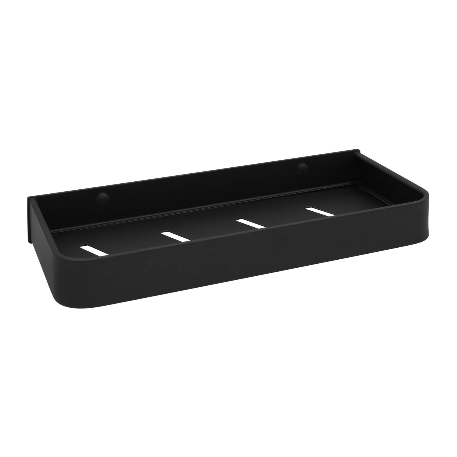 QUVIO Planchet Badkamer Metaal Zwart 30 cm