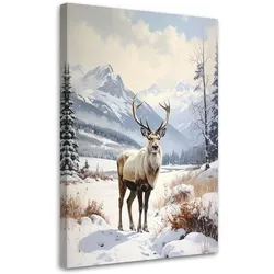 LEINWANDBILD Weihnachten 80x120cm