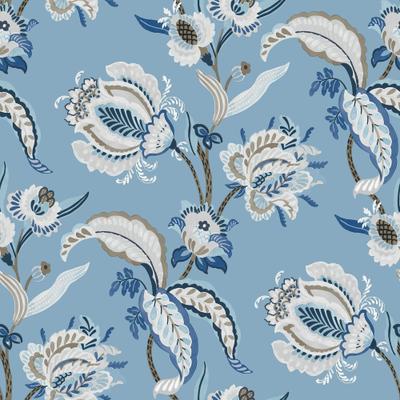 Galerie Wallcoverings Into The Wild Abstract Floral Non-woven Metallic Wallpaper Roll