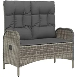 vidaXL, Gartentisch + Balkontisch, Carina (Bank + 2x Stuhl + Tisch) (160 x 80 x 74 cm)