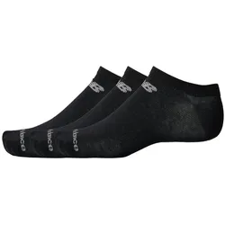 New Balance, Unisex, Sportsocken, Performance Basic No Show 3 Pack (43 - 46), Schwarz