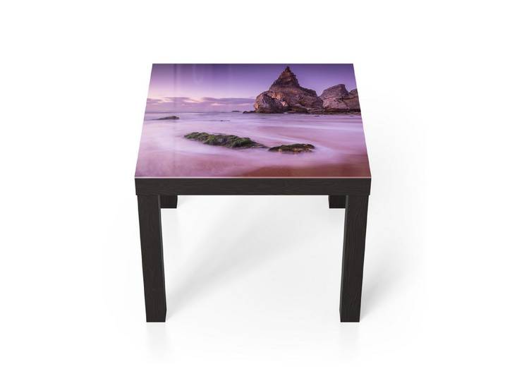 DEQORI Couchtisch 'Dämmerungswächter', Glas Beistelltisch Glastisch modern
