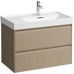 Laufen Meda Waschtischunterschrank H4215920114651 78,4x51,5x44,8cm, 2 Schubladen, cappucino