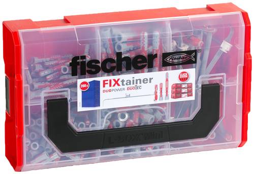 Fischer 541357 FIXtainer - DUOPOWER Dübelsortiment 200St.