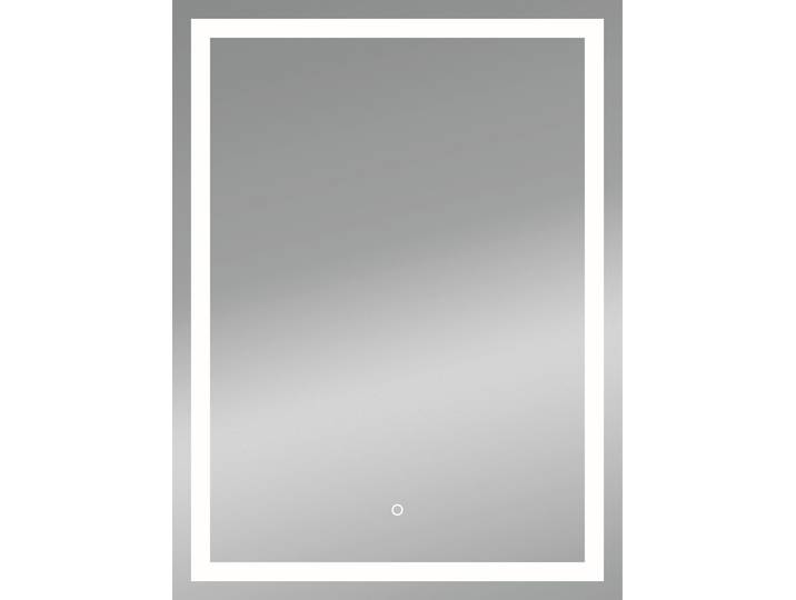 LED-Lichtspiegel JOKEY FrameLIght I , silber (silberfarben), B:60cm H:80cm T:3cm, Spiegel, LED-Lichtspiegel, 60 x 80 cm